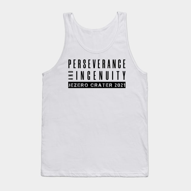 Perseverance and Ingenuity Tank Top by photon_illustration